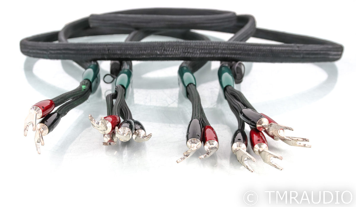 AudioQuest Aspen Bi-Wire Speaker Cables; 3m Pair; 72v DBS