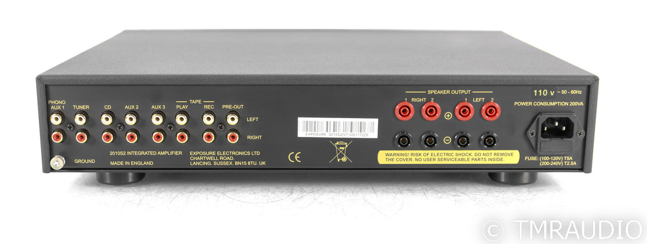 Exposure 2010 S2 Stereo Integrated Amplifier; 2010S2; Remote; Titanium