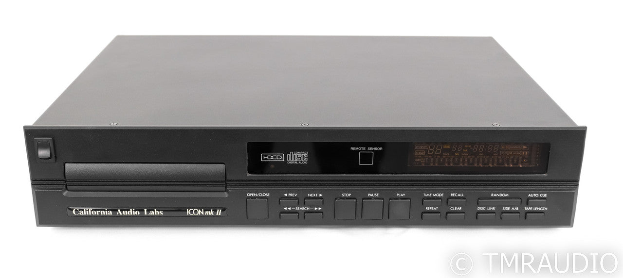 California Audio Labs Icon Mk.II CD Player; Remote; HDCD — The Music Room
