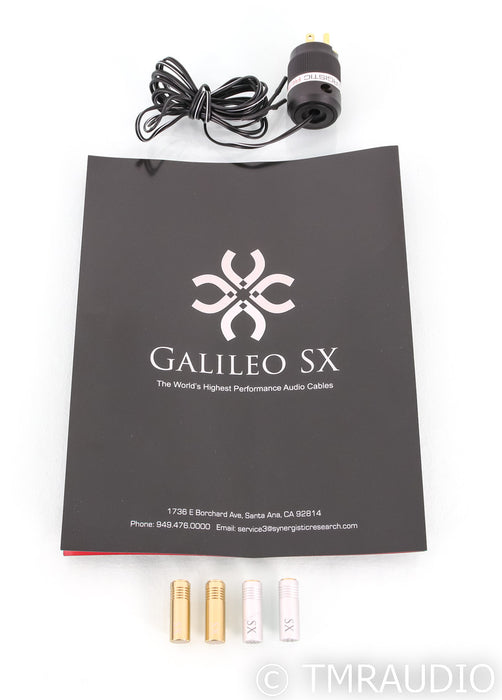 Synergistic Research Galileo SX XLR Cables; 1.5m Pair Balanced Interconnects