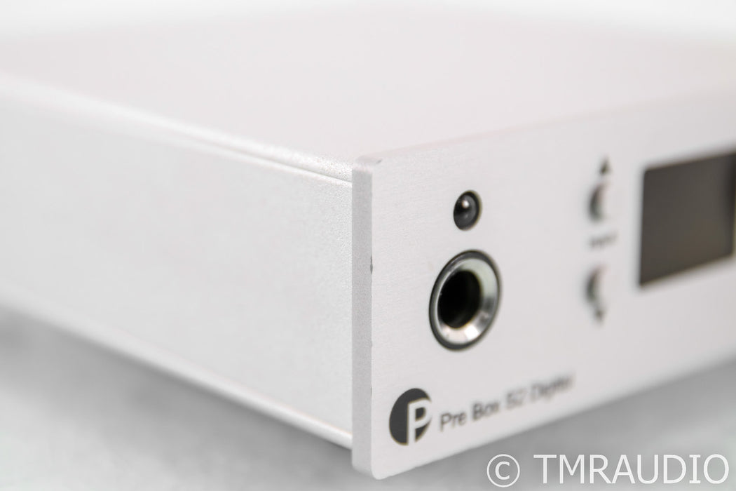 Pro-Ject Audio Pre Box S2 Digital DAC; D/A Converter; Silver; Remote