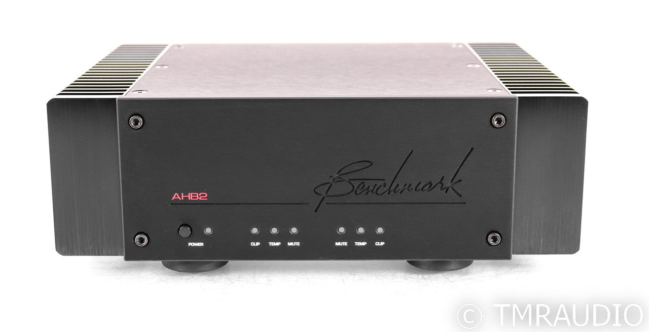 Benchmark AHB2 Stereo Power Amplifier; Black (Open Box)