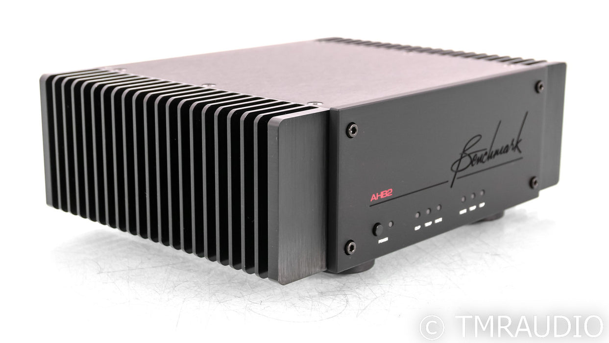Benchmark AHB2 Stereo Power Amplifier; Black (Open Box)