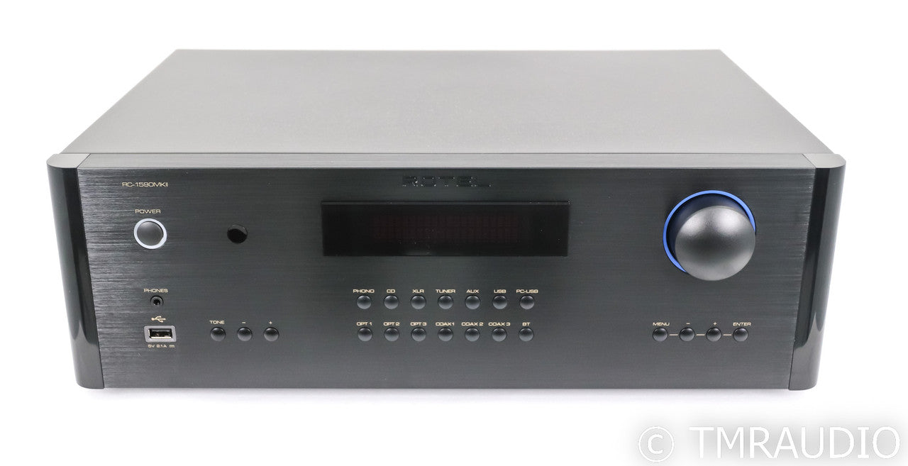 Rotel RC-1590MkII Stereo Preamplifier; Black (Open Box)