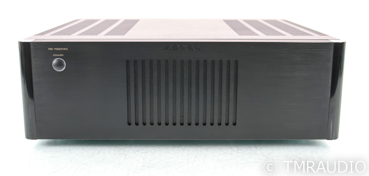 Rotel RB-1582MkII Stereo Power Amplifier; Black (Open Box)