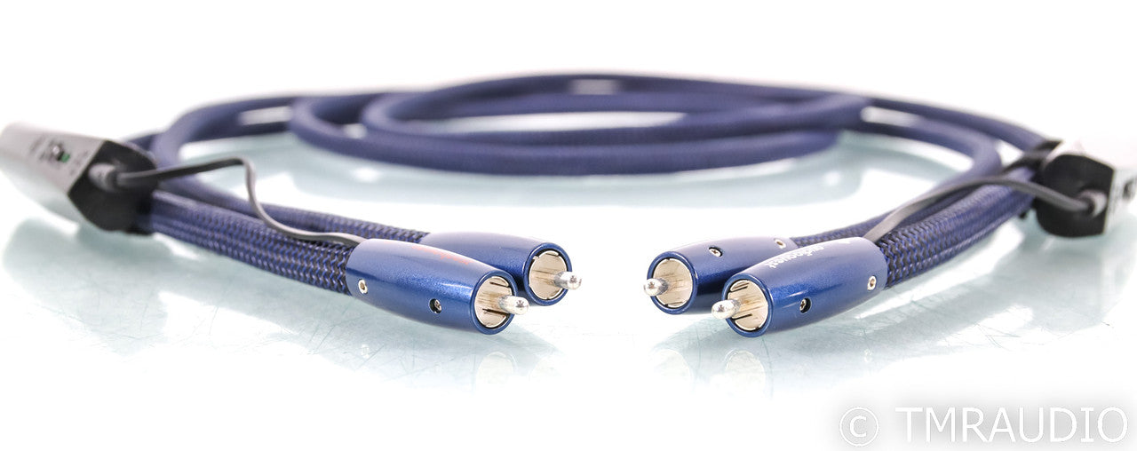AudioQuest Water RCA Cables; 2m Pair Interconnects; 72v DBS