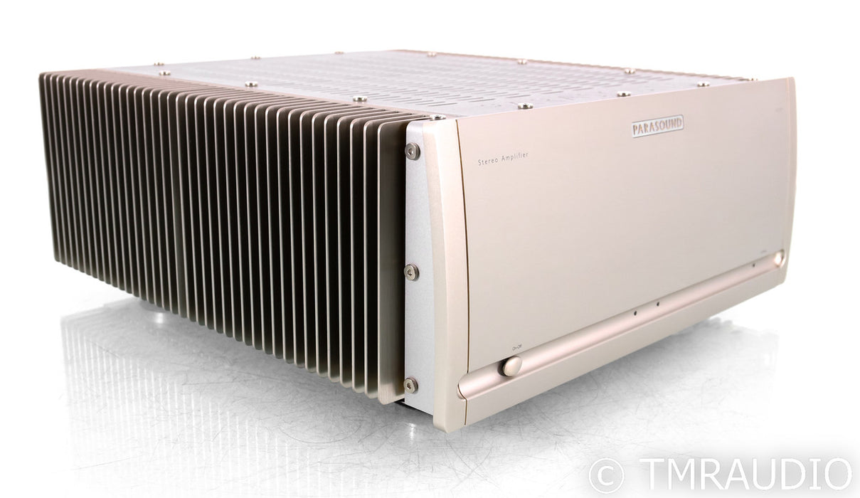 Parasound Halo A21+ Stereo Power Amplifier; A-21+; Silver