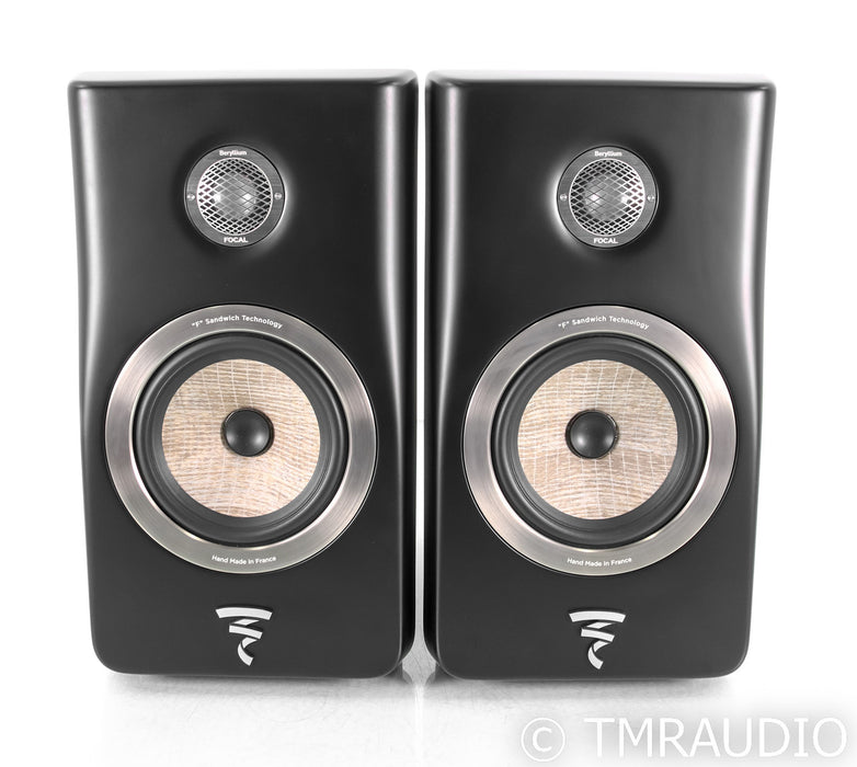 Focal Kanta No.1 Bookshelf Speakers; Black High Gloss Pair