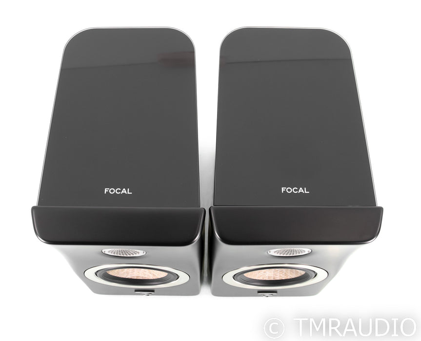 Focal Kanta No.1 Bookshelf Speakers; Black High Gloss Pair
