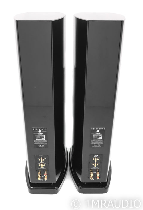 Canton Reference 3K Floorstanding Speakers; Piano Black Pair (Open Box)