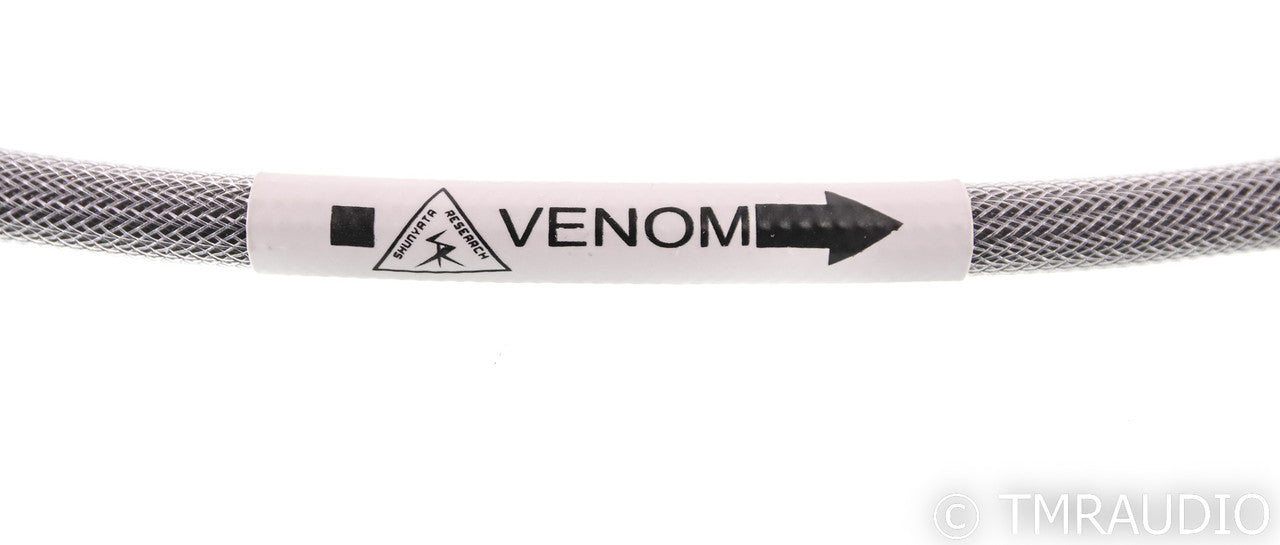 Shunyata Research Venom RCA Cables; 5ft Pair Interconnects