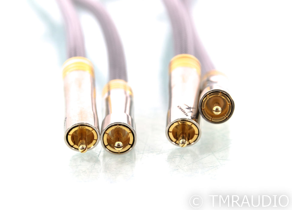 Shunyata Research Venom RCA Cables; 1m Pair Interconnects