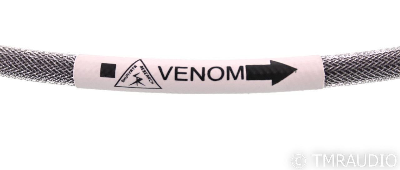 Shunyata Research Venom RCA Cables; 1m Pair Interconnects