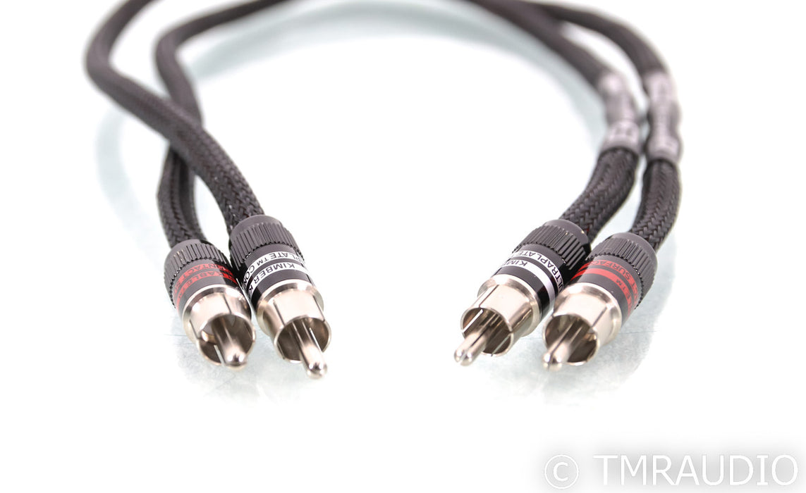 Kimber Kable Hero RCA Cables; 0.5m Pair Interconnects