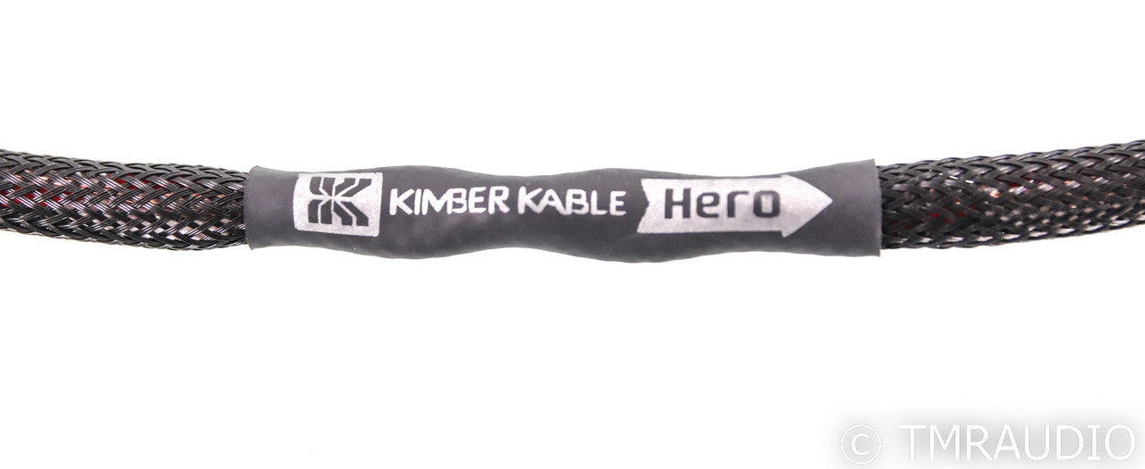 Kimber Kable Hero RCA Cables; 0.5m Pair Interconnects