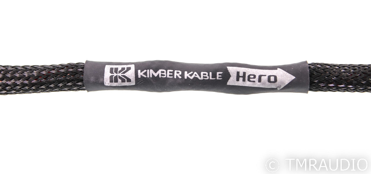 Kimber Kable Hero RCA Cables; 1m Pair Interconnects