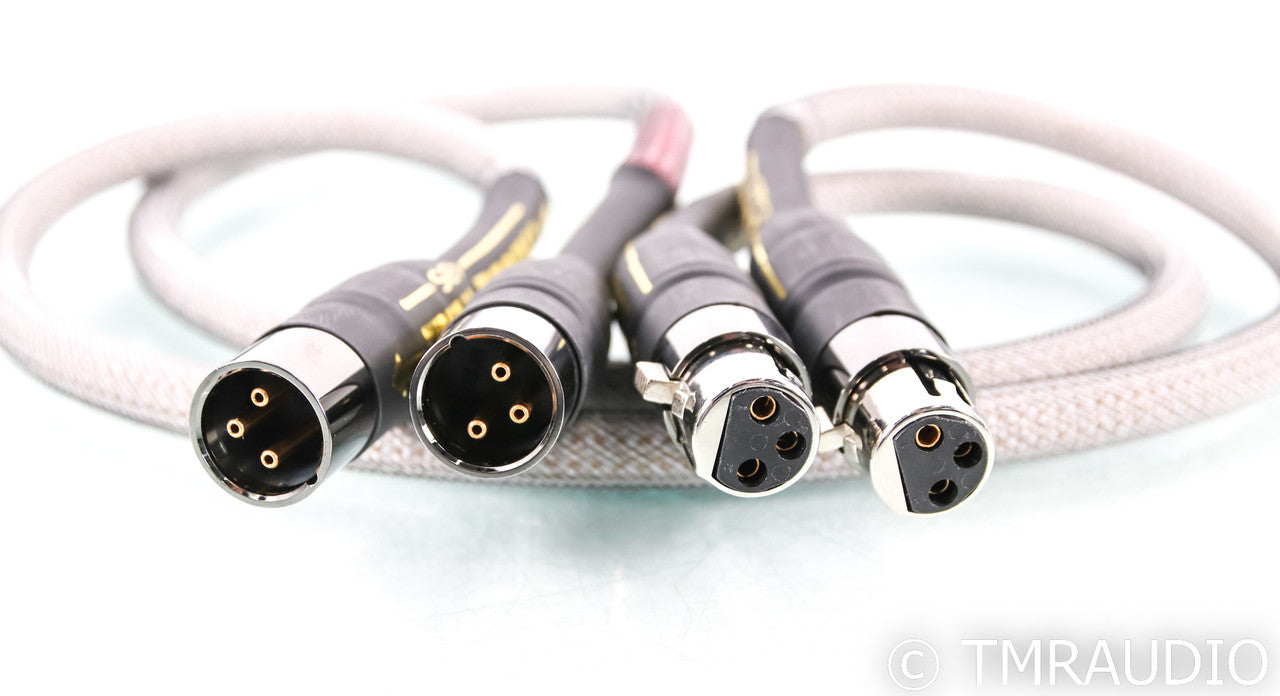 Triode Wire Labs Spirit II XLR Cables; 0.75m Pair Balanced Interconnects