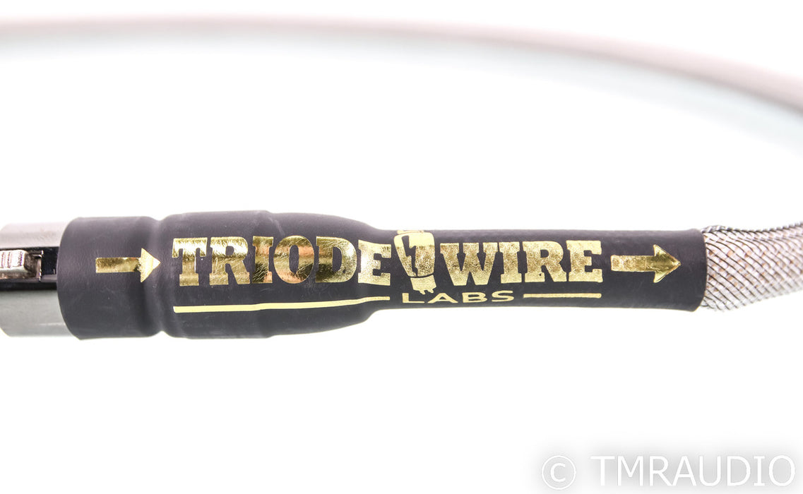 Triode Wire Labs Spirit II XLR Cables; 0.75m Pair Balanced Interconnects
