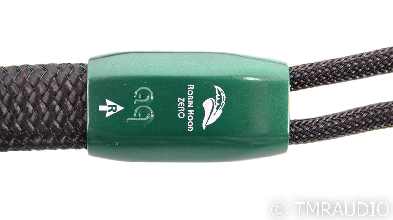 AudioQuest Robin Hood Bi-Wire Speaker Cables; 8ft Pair