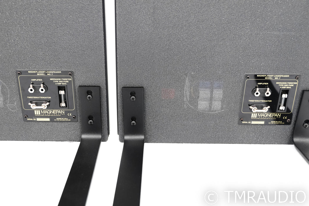 Magnepan MG .7 Floorstanding Speakers; Black Pair (Open Box)