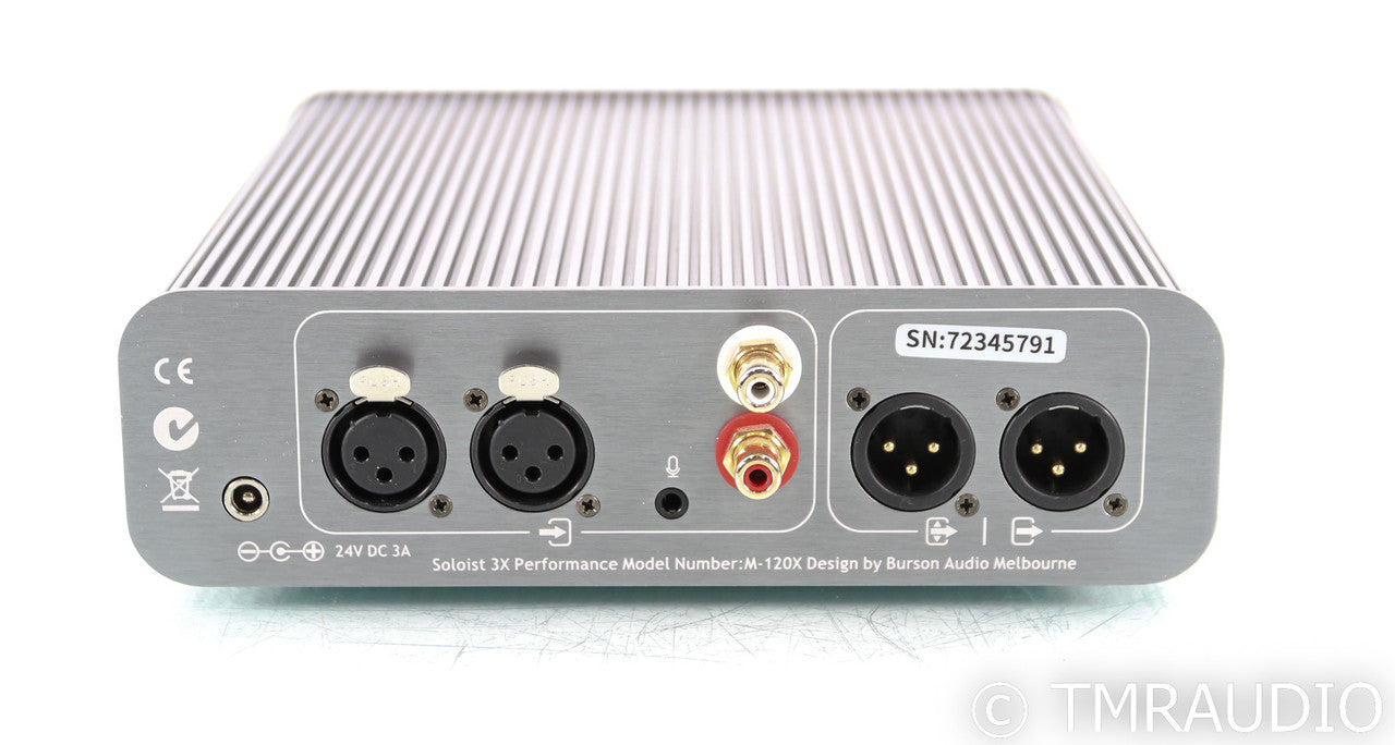 Burson Solist 3X Performance Headphone Amplifier; Remote; 3XP
