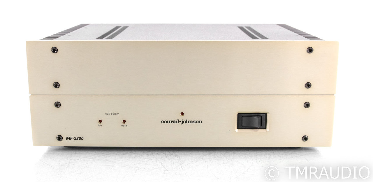 Conrad Johnson MF-2300A Stereo Power Amplifier; MF2300; IEC Mod