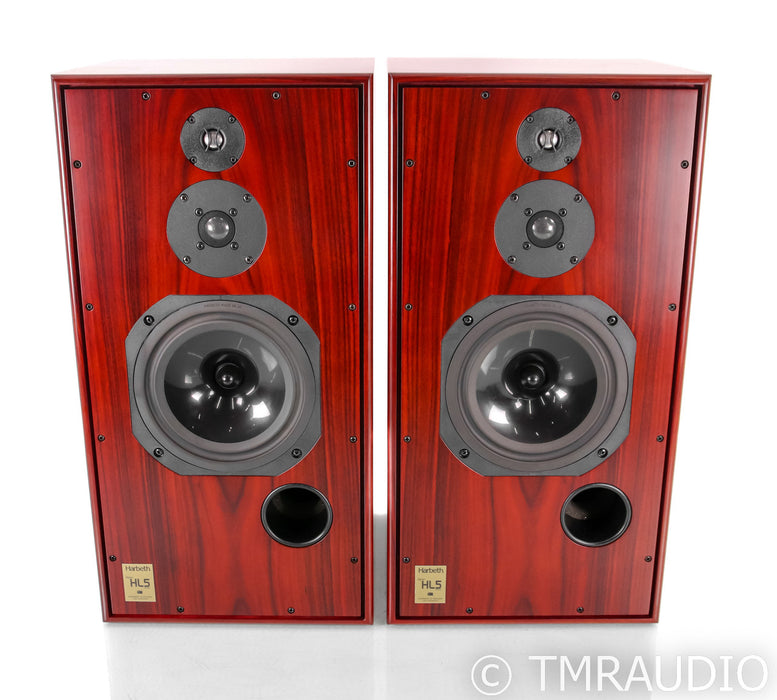 Harbeth Super HL5 Plus Bookshelf Speakers; HL5+; Rosewood Pair