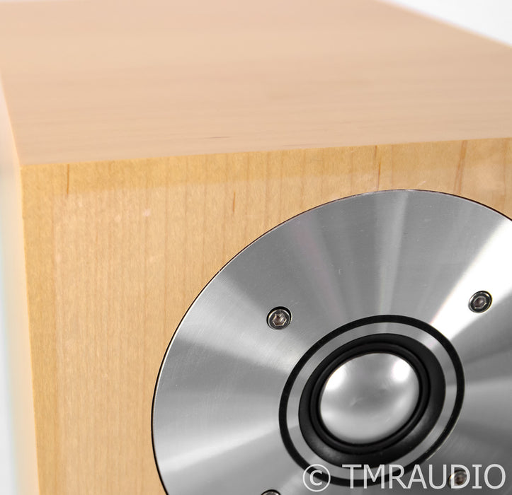 B&W CM1 Bookshelf Speakers; Maple Pair; CM-1
