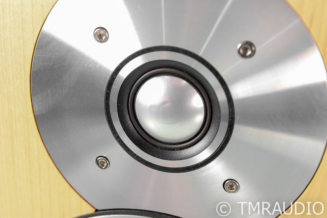 B&W CM1 Bookshelf Speakers; Maple Pair; CM-1