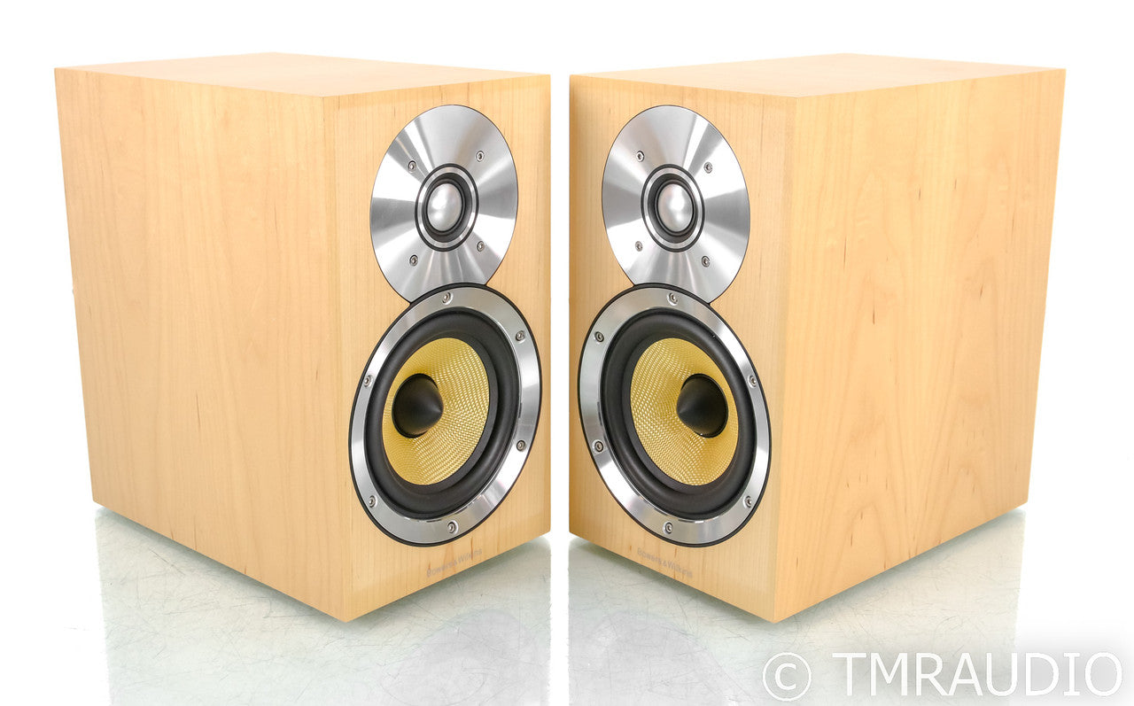 B&W CM1 Bookshelf Speakers; Maple Pair; CM-1 — The Music Room