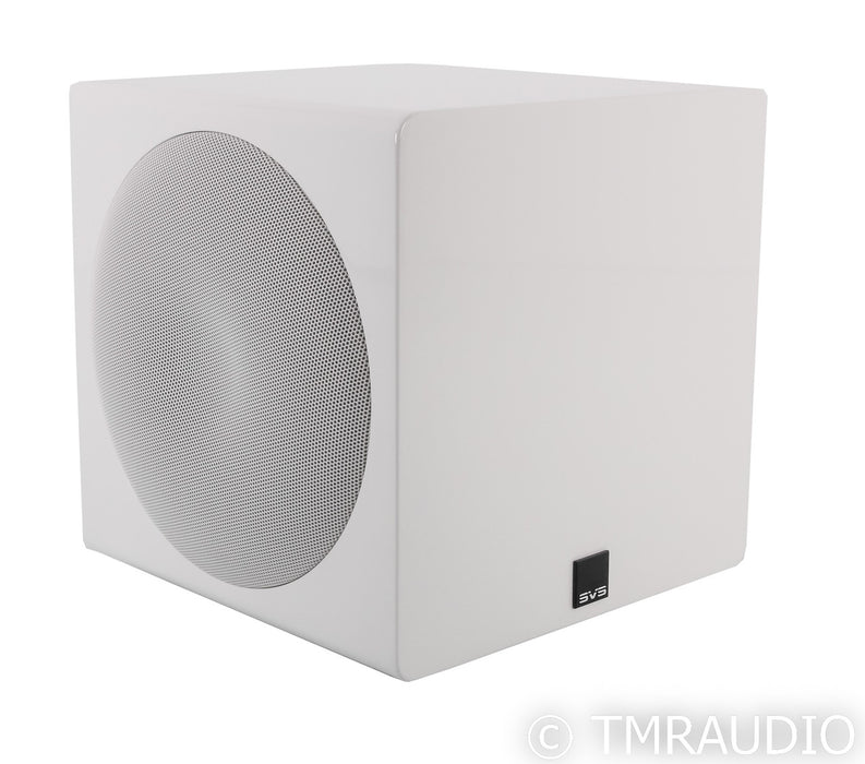 SVS 3000 Micro Dual 8" Powered Subwoofer; Gloss White