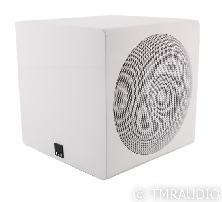SVS 3000 Micro Dual 8" Powered Subwoofer; Gloss White