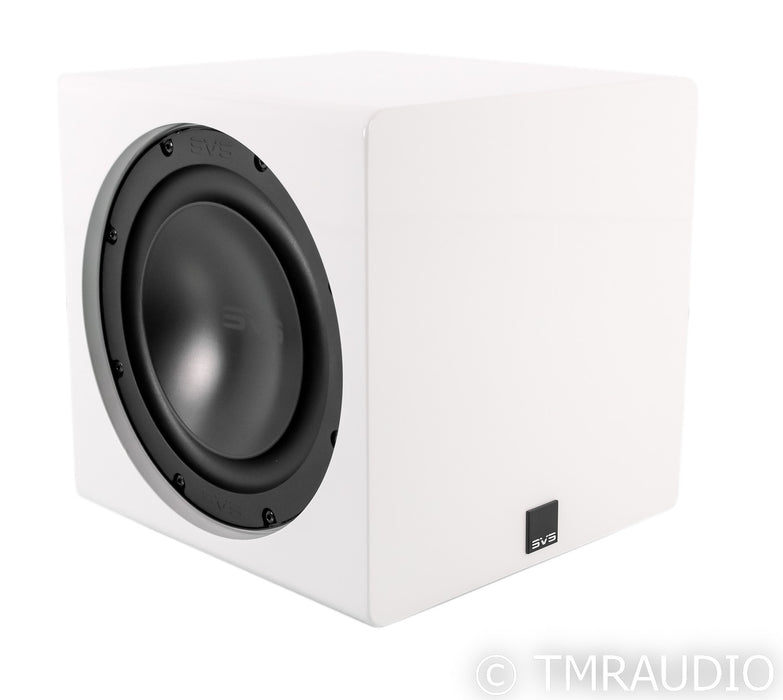 SVS 3000 Micro Dual 8" Powered Subwoofer; Gloss White