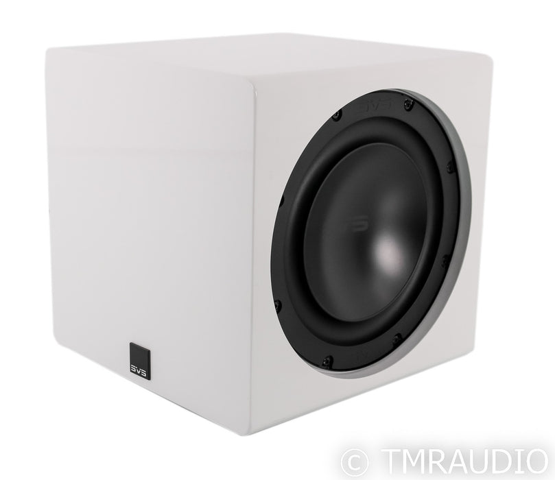 SVS 3000 Micro Dual 8" Powered Subwoofer; Gloss White