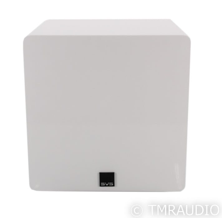 SVS 3000 Micro Dual 8" Powered Subwoofer; Gloss White