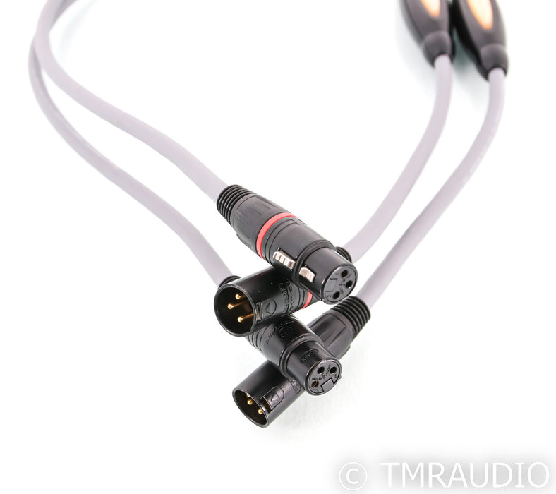 Transparent Audio Musiclink Plus XLR Cables; 1m Pair Balanced Interconnects; MM2