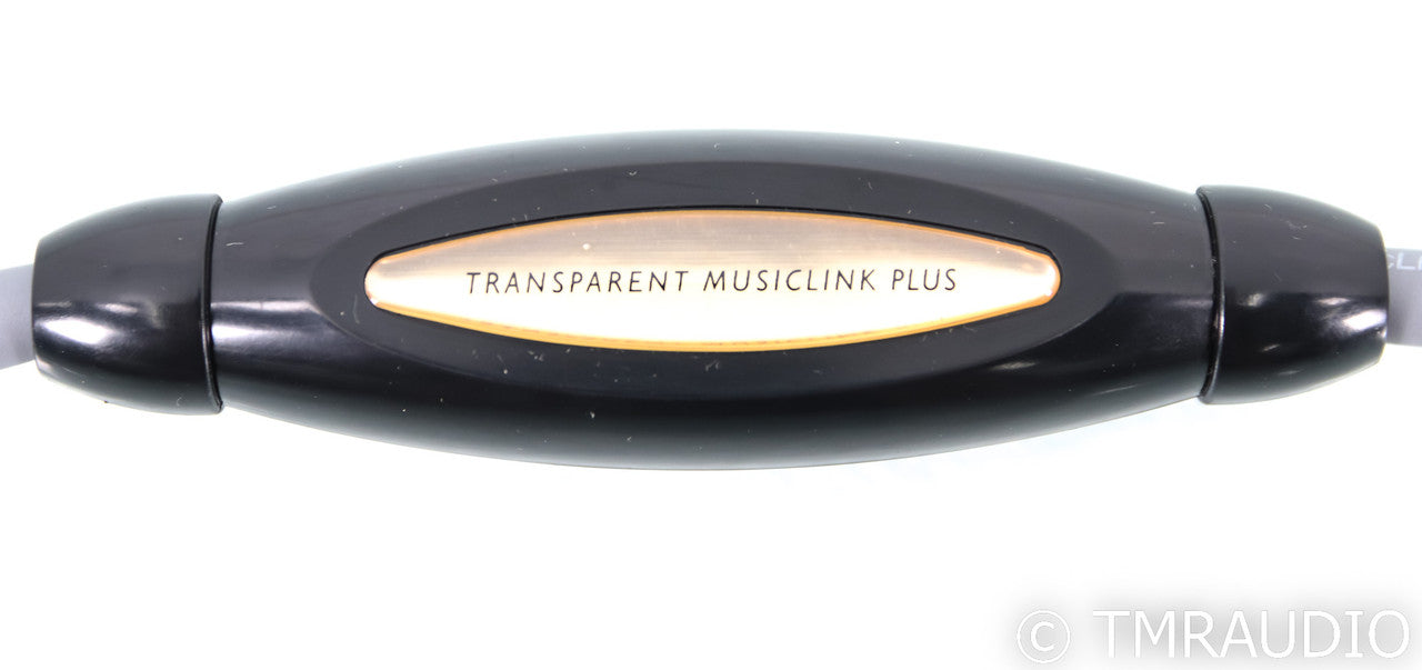 Transparent Audio Musiclink Plus XLR Cables; 1m Pair Balanced Interconnects; MM2