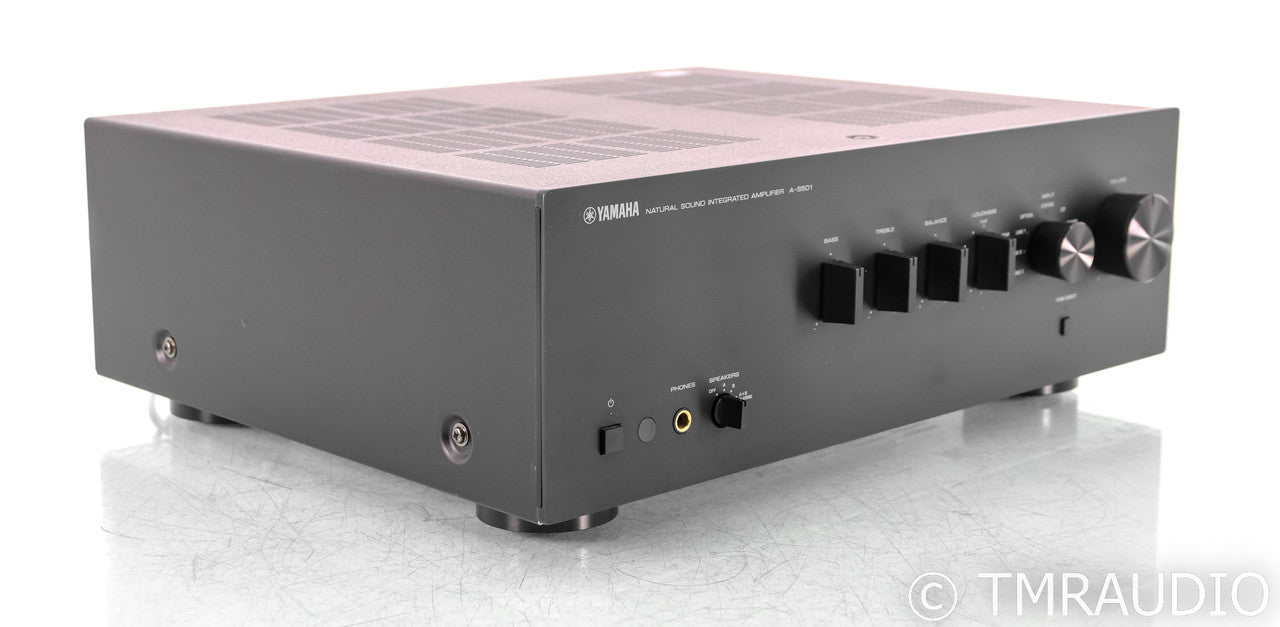 Yamaha A-S501 Two Channel Integrated Amplifier; AS501; Remote; MM Phono