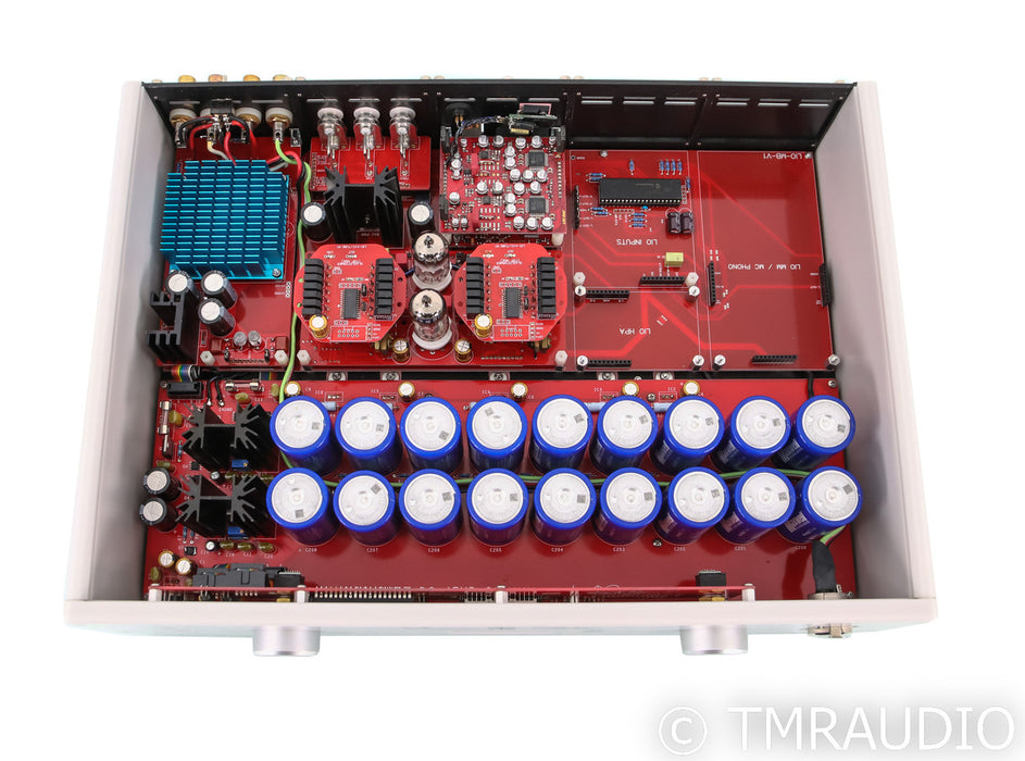 Vinnie Rossi LIO Stereo Tube Hybrid Integrated Amplifier; Remote; DAC; White