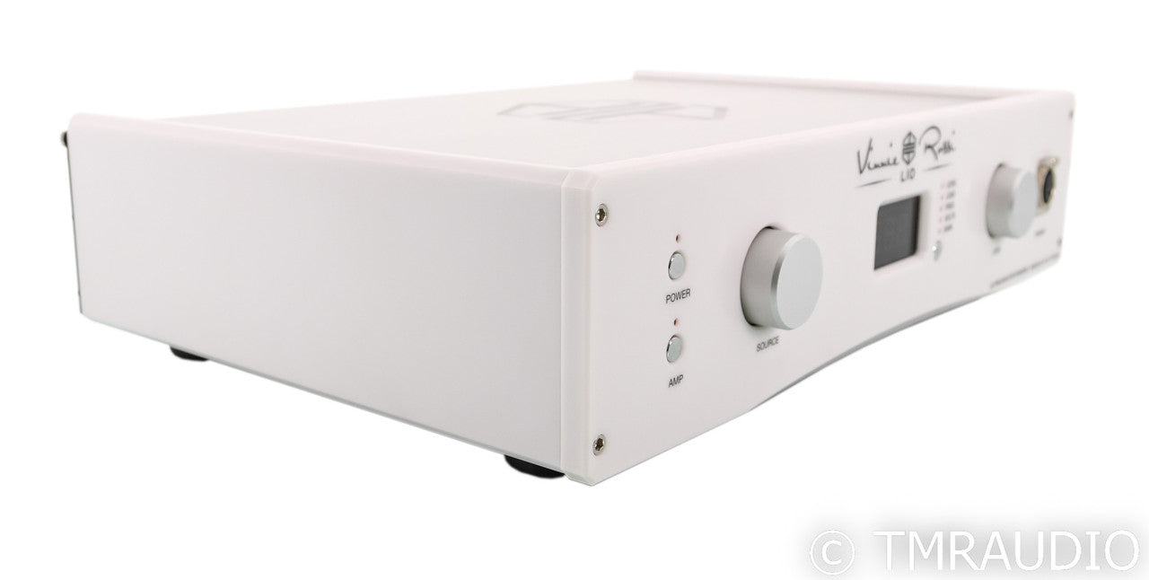 Vinnie Rossi LIO Stereo Tube Hybrid Integrated Amplifier; Remote; DAC; White
