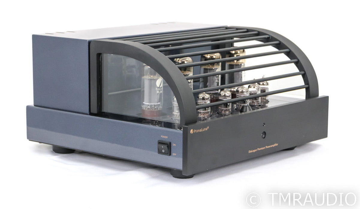PrimaLuna DiaLogue Premium Stereo Tube Power Amplifier; Remote; Black