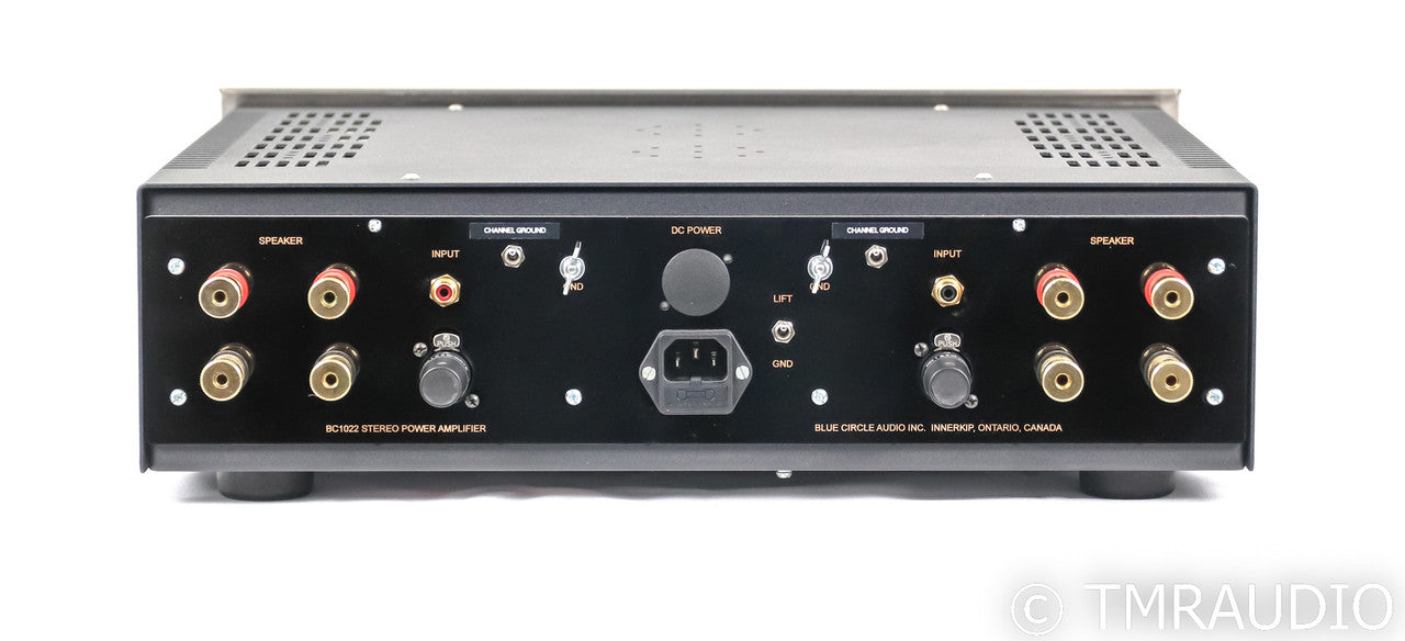 Blue Circle Audio BC1022 Stereo Power Amplifier; Silver