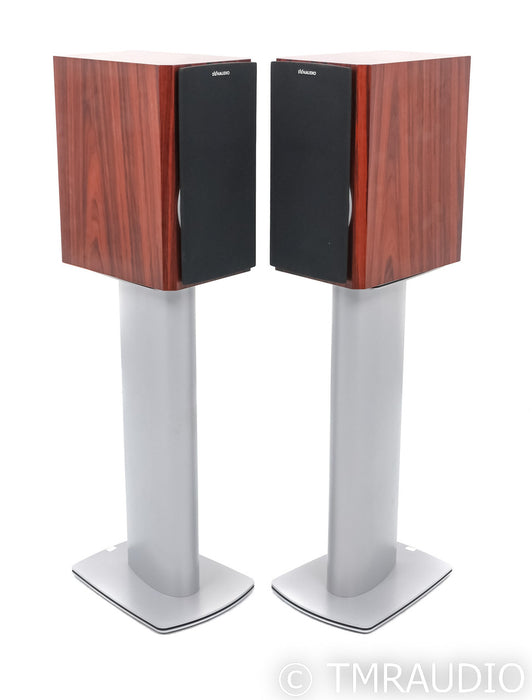 Dynaudio Focus 160 Bookshelf Speakers; Rosewood Pair w/ Stands