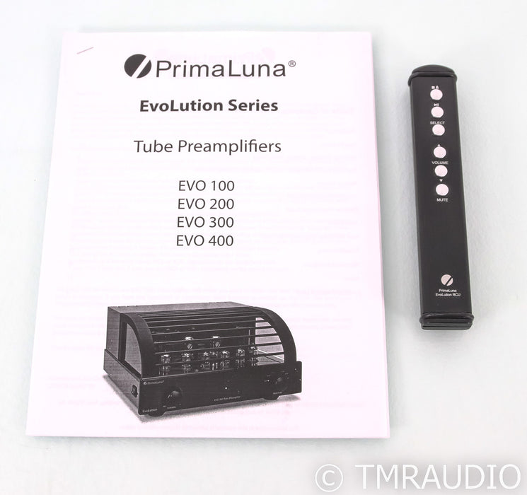 PrimaLuna EVO 100 Stereo Tube Preamplifier; Remote