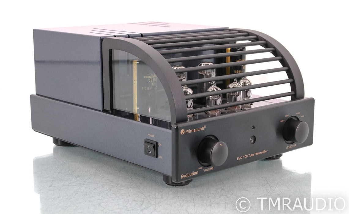PrimaLuna EVO 100 Stereo Tube Preamplifier; Remote