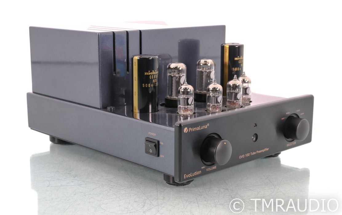 PrimaLuna EVO 100 Stereo Tube Preamplifier; Remote