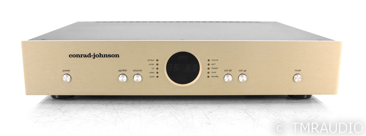 Conrad Johnson ET3 Stereo Tube Hybrid Preamplifier; Remote; ET-3