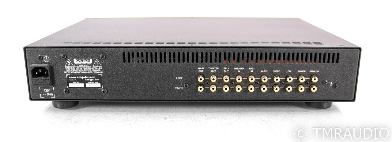 Conrad Johnson ET3 Stereo Tube Hybrid Preamplifier; Remote; ET-3