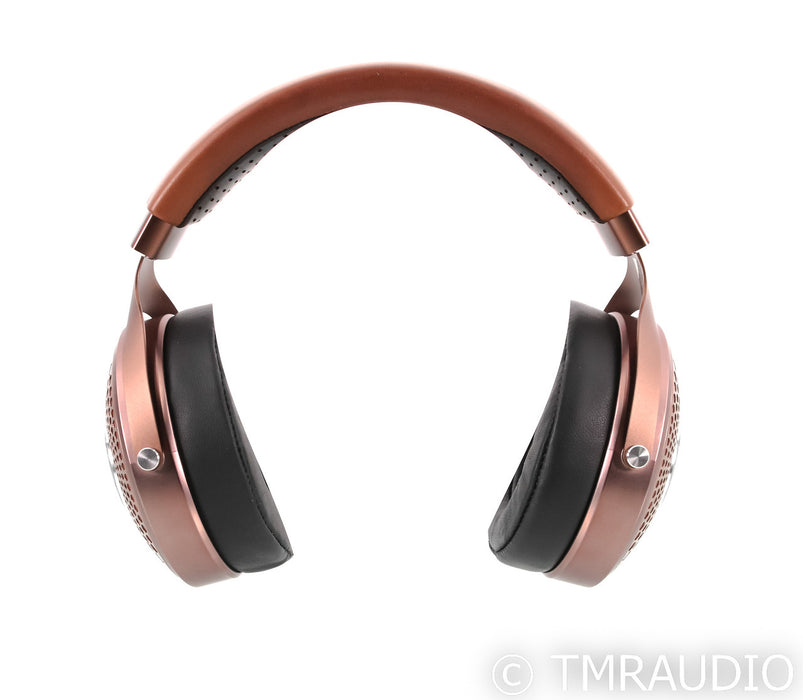 Focal Stellia Closed-Back Headphones; Chocolate Leather