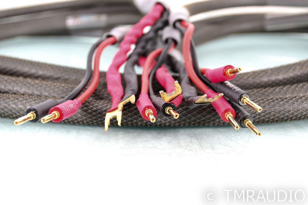 Acoustic Zen Satori Speaker Cables; 8ft Pair